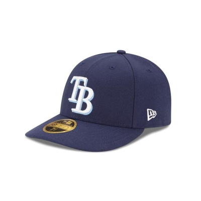 Tampa Bay Rays Gorra | New Era MLB Authentic Collection Low Profile 59fifty Fitted Cap Mexico - Azules